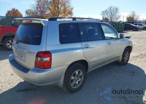 2007 Toyota Highlander V6 from USA, damaged, VIN JTEEP21A770220357